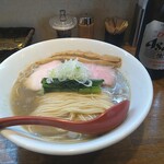 中華そばや 和凡 - 中華そば(塩)＋瓶ビール