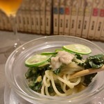 Le Ginglet - 牡蠣ともろへいやの冷製パスタ