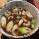 銀座 長寿庵 - 元祖鴨蕎麦のつけ汁