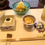梅の花 - 前菜豆腐・ゆば