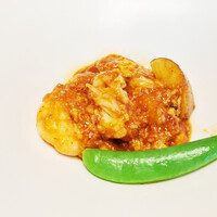 中国料理 礼華 四君子草 - 海鮮２種のチリソース炒め