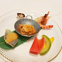 中国料理 礼華 四君子草 - ５種　前菜の盛り合わせ