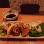 Izakaya Dokkoisho - 大和肉鶏のおろしポン酢