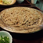 なな草 - こんなところにお蕎麦屋さんが・・ざる蕎麦850円