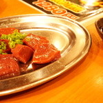 炭火串焼　串串 - 料理写真:生でもいけそうなレバー