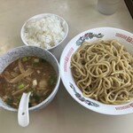 中華 つけ麺 はるき - 特製つけ麺 ライス小