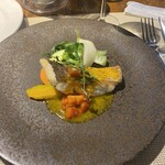 Osteria Egidio Sala - コースメイン魚料理
