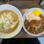 ヌードル＆スパイスカレー 今日の1番 - 朝限定セット　¥1,000-(税込)