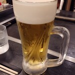 月島 - 駆けつけ2杯飲みました。すごく飲みやすいビールでした。