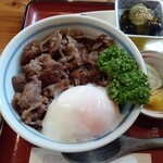 御料理しば田 - 牛しぐれ丼