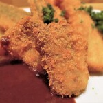 洋食 おがた - 魚フライ　石鯛