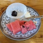 ナチュラルソフトクリームカフェ ミルカ - サービス品♪