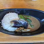 ナチュラルソフトクリームカフェ ミルカ - そこそこ辛いです♪