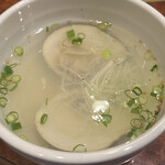 焼肉 スタミナ苑 - ハマグリスープ