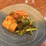 焼肉 スタミナ苑 - キムチ盛り合わせ