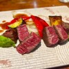Teppanyaki Ryuujin - 知多牛のランプステーキ
                噛む度に旨味が滲み出ます