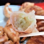 新ちゃん - ぎょうざ　断面