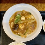 Yuuen - 日替わり定食（五目うま煮） ¥880 の五目うま煮