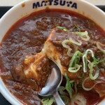 松屋 - 結局はご飯の上にかけて麻婆丼にしちゃうやつ！