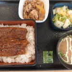 吉野家 - 鰻重牛小鉢セット(1,512円)