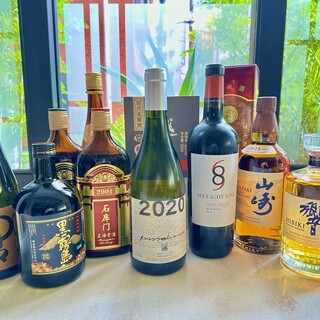 お食事に合わせ、様々なドリンクをご用意しております