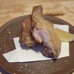 青 - 骨付き若鶏の素揚げ（最高♪）