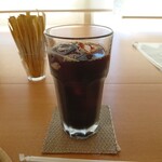 珈琲 ゆるりん - ◯アイスコーヒー
苦味クッキリなUCCコーヒー的な味わいかな❔

普通に美味しい味わい。