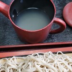 大野家 - これは美味しそうな蕎麦湯だな