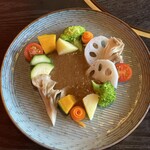 Endainingu mirai - 根野菜サラダ