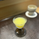 鮨 三心 - 静岡？のトウモロコシのすり流し