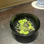 鮨 三心 - 秋田のジュンサイと茶豆