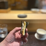 鮨 三心 - 伝介穴子の焼物