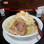 ニラなんばんらーめん 香麺 - 塩豪めん(肉1枚・にんにく)950円