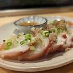 天史朗鮨 - 水タコ　塩ごま油で