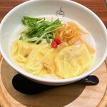粥餐庁  - プリプリ海老ワンタン粥