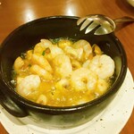 銀座ZION - 海老のアヒージョ