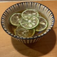 浅草じゅうろく - 酢橘そば