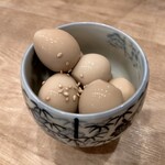 二代目 鳥じゅん - うずらの味玉子429円