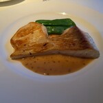 コート ドール - ③魚料理・マナガツオのロースト　マスタードソース