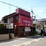 外観　※エアコンは稼動しているけど、窓が開いていて余り意味が無い。