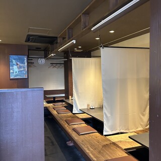 完全個室も半個室もあります！