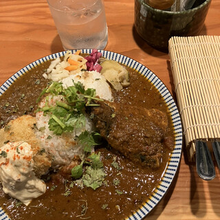 路地奥間借りカレー ぞろ芽_1