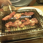 マメ(腎臓)が独特の食感でおすすめですよ！2009年7月4日、20:40撮影