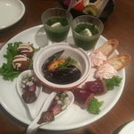 タイーム - ２０１３・９・１　前菜盛り合わせ