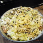 つけめん 恵那く - 肉めし。