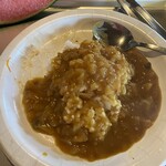 金峰山小屋 - おかわりのカレー