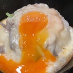 Koriandaining Uchou Ju Kanshubou - 黄身とチーズがビビンパを濃厚にしています。
