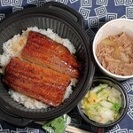 吉野家 - 鰻重牛小鉢セット 一枚盛