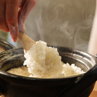 季節と共に移ろう、新たな美味しさに出会える「土鍋ご飯」