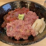 Sushi Kiraku - 天然本鮪の中落丼